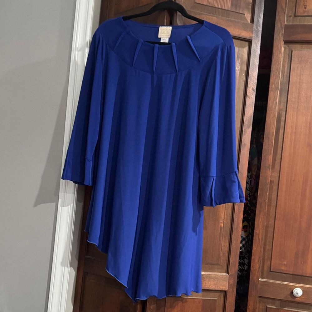 Zadie Bs  Elegant Blue Women's Top